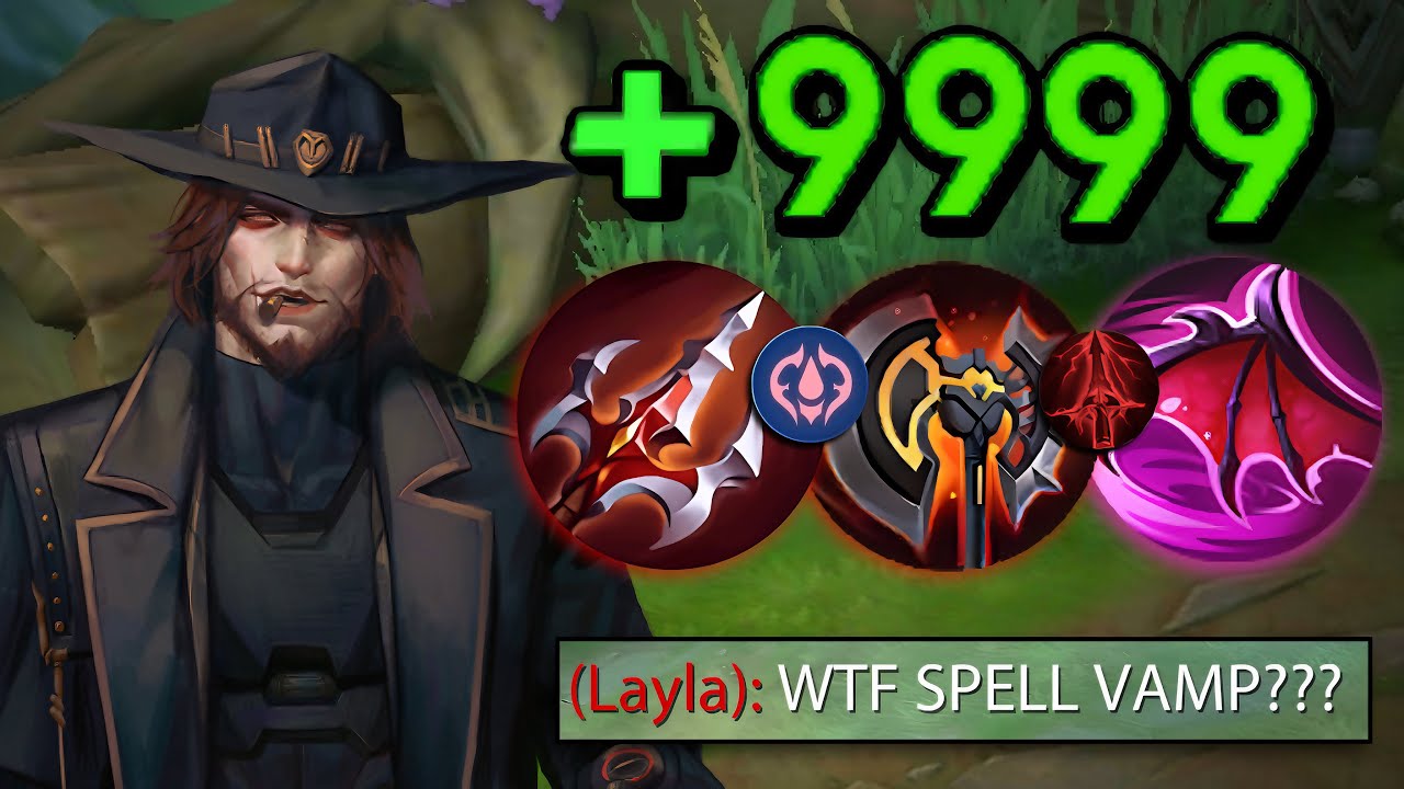SUPREME CLINT SPELL VAMP DAMAGE!!! CLINT RED BUILD IS HERE😱 INSTANT LIFESTEAL! (You must watch)