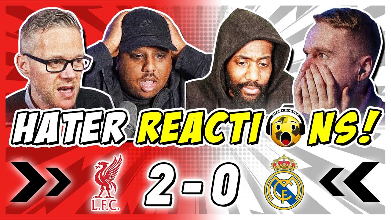 LIVERPOOL RIVALS & HATERS RAGING 😡 REACTION TO LIVERPOOL 2-0 REAL MADRID | CHAMPIONS LEAGUE