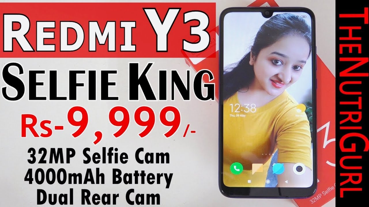 Redmi Y3 - Unboxing & Overview In HINDI(Indian Retail Unit)