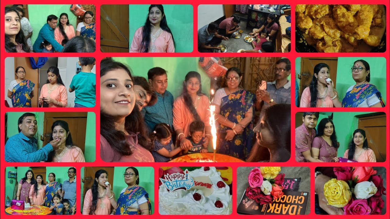 🎉My Birthday celebration 🎊🎊  আমার জন্মদিনটা এইভাবেই কাটালাম 😊