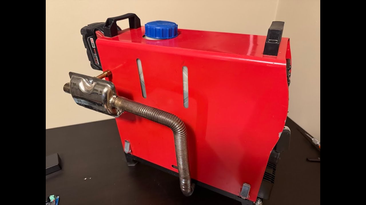 18v Tool Battery Diesel Heater Conversion
