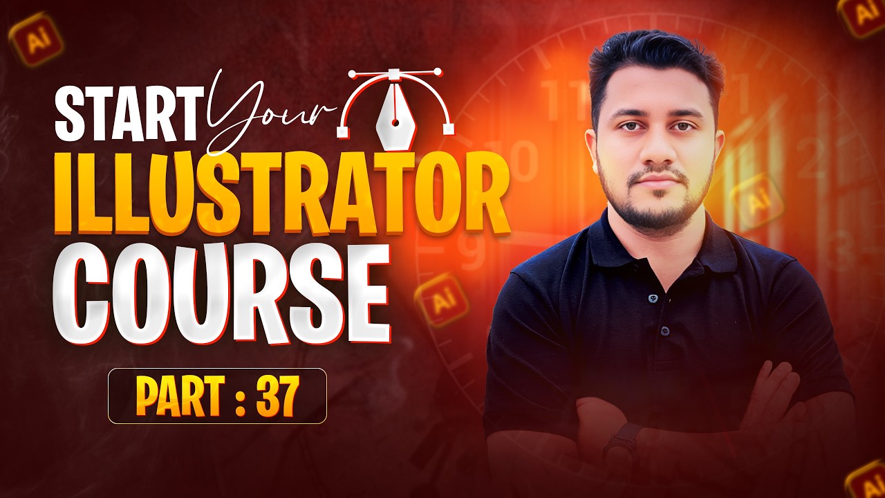Adobe Illustrator Complete Course – Part 37 | Beginner to Pro Tutorial in Bangla