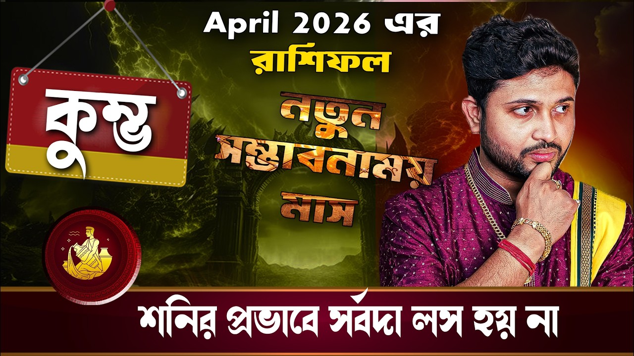 কুম্ভ রাশি(Aquarius Sign) |  April 2026 এর রাশিফল ।