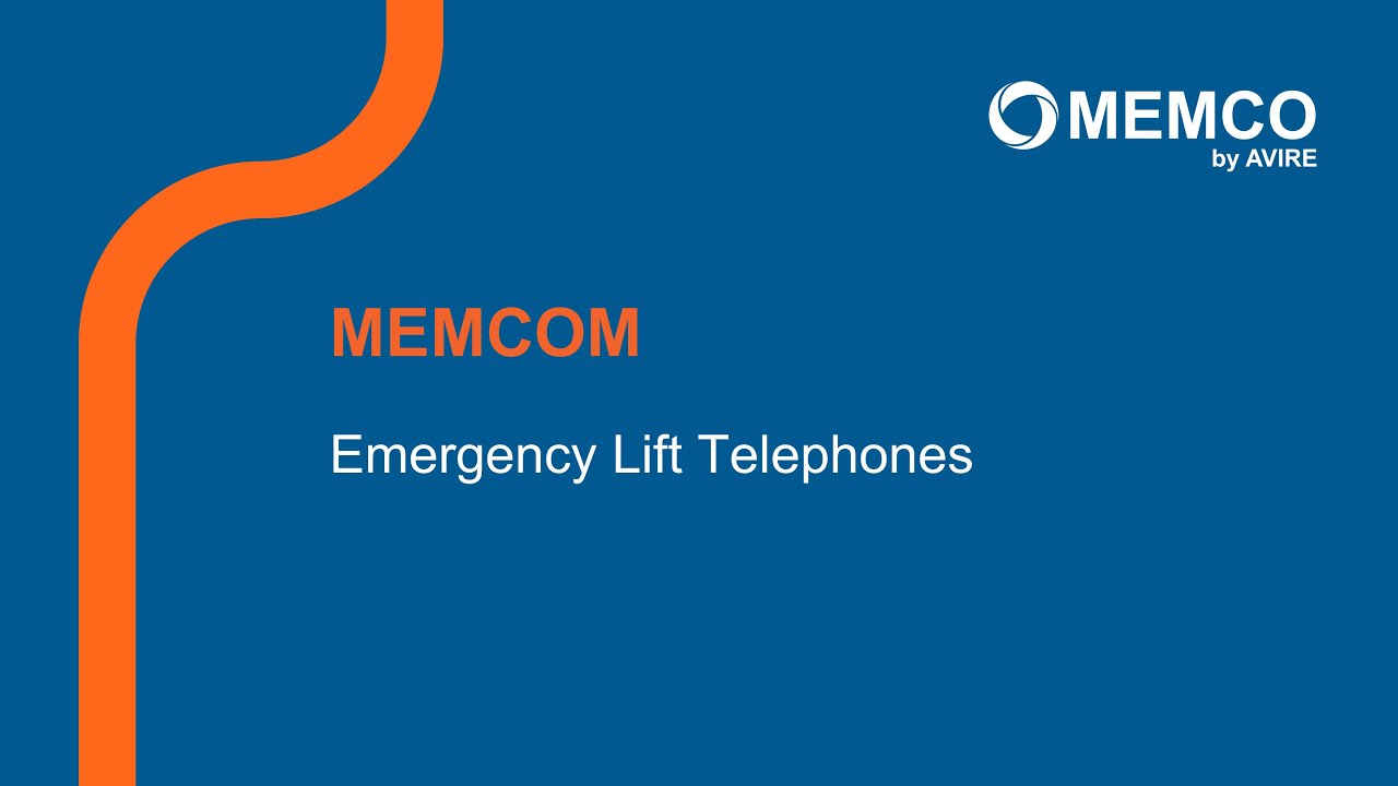 Memcom Emergency Telephone from MEMCO by AVIRE