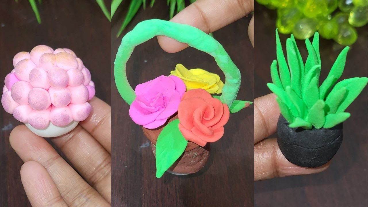 Easy Home Decor with Air Dry Clay ||  Air Dry Clay Tutorial