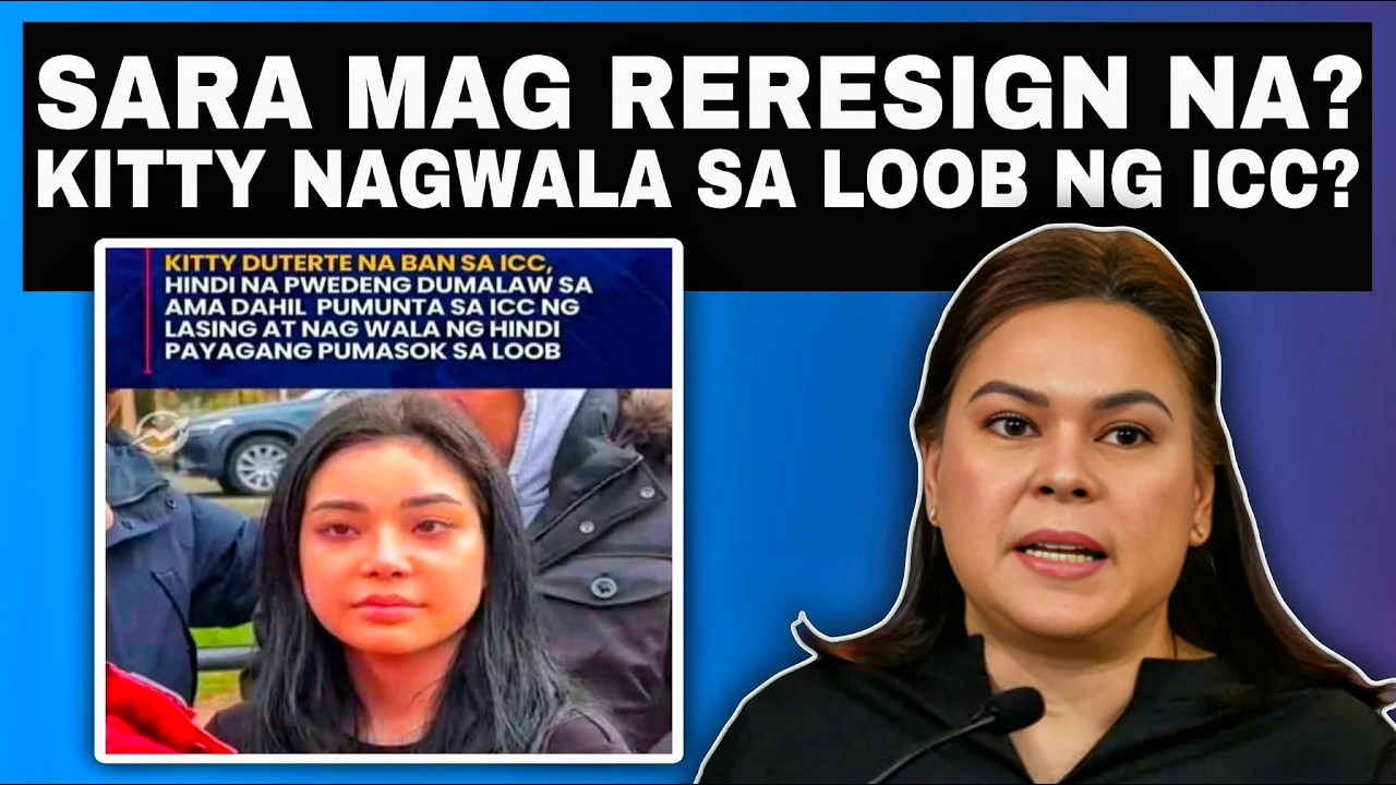 HALA!!! Kitty Duterte Nagwala Sa Loob Ng ICC Dahil Lasing!!!? Sara Duterte Mag Reresigne Na!!!?