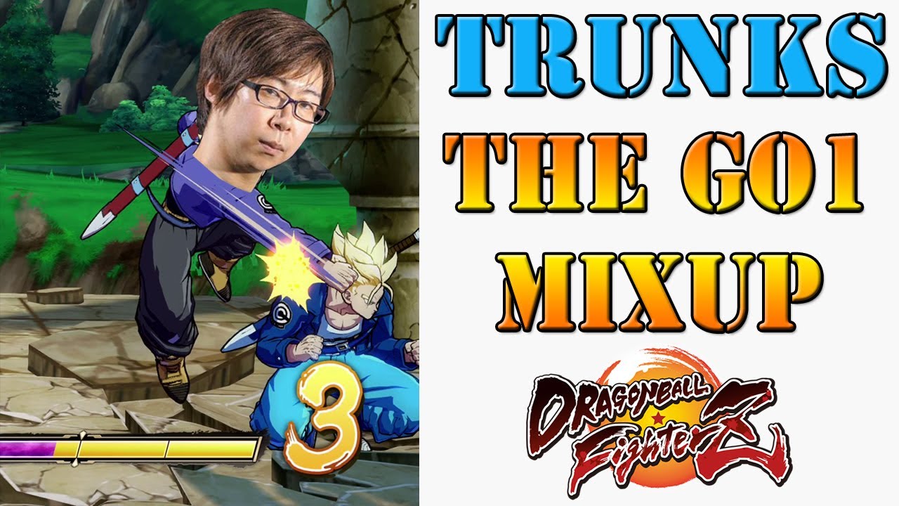 Dragon Ball FighterZ - How to force a Trunks 50/50 situation with GO1's new setup!