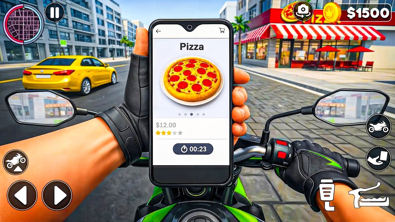 Delivery Rider Life Simulator Game - Bites Delivery Boy Game - Android Gameplay 