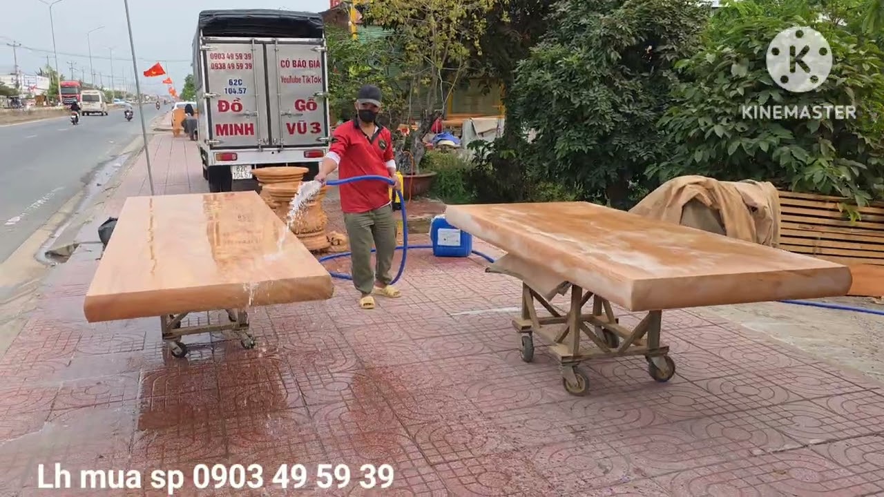 Lên Bàn dài nguyên khối 