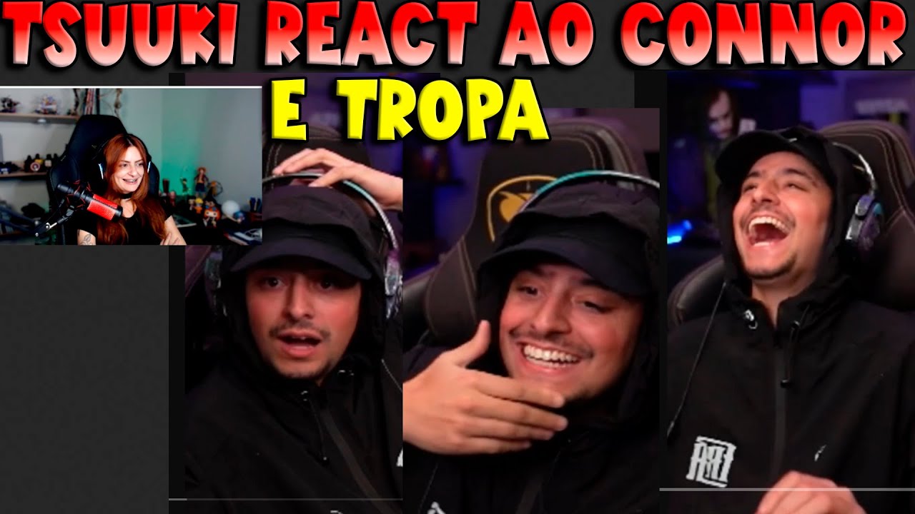 TSUUKI REACT AO CONNOR E A TROPA 😂🔥👀 - KOGA GTA RP CLIPS