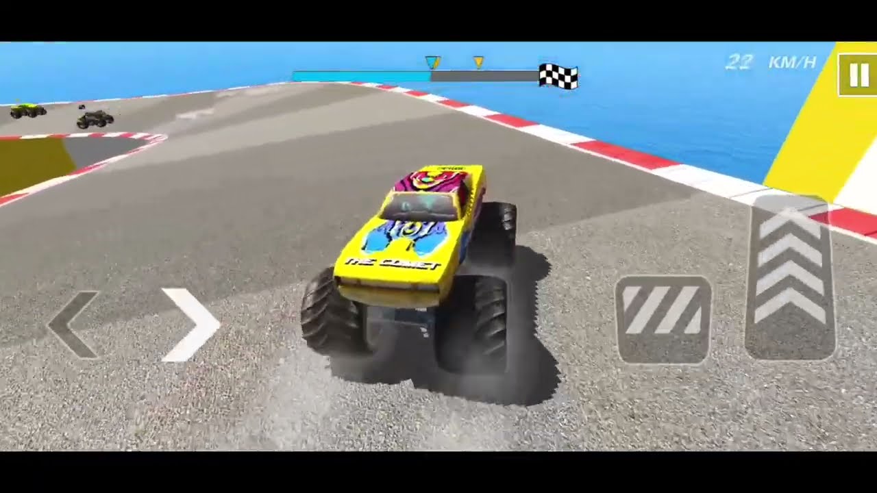 🚨Monster Truck Mega Ramp Extreme Racing Mega Ramp Extreme stunts 💥