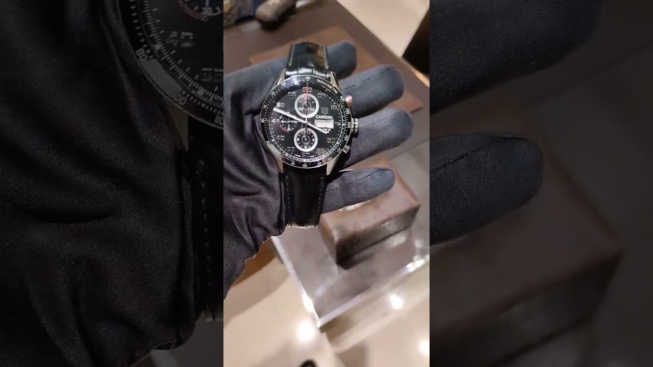 TAG Heuer CARRERA Caliber-16 Automatic Chronograph 43MM Dail 100Metre Water Resistance CV2A1R.FC6235