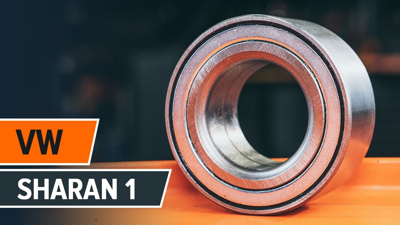 How to change front wheel bearing on VW SHARAN 1 [TUTORIAL AUTODOC]