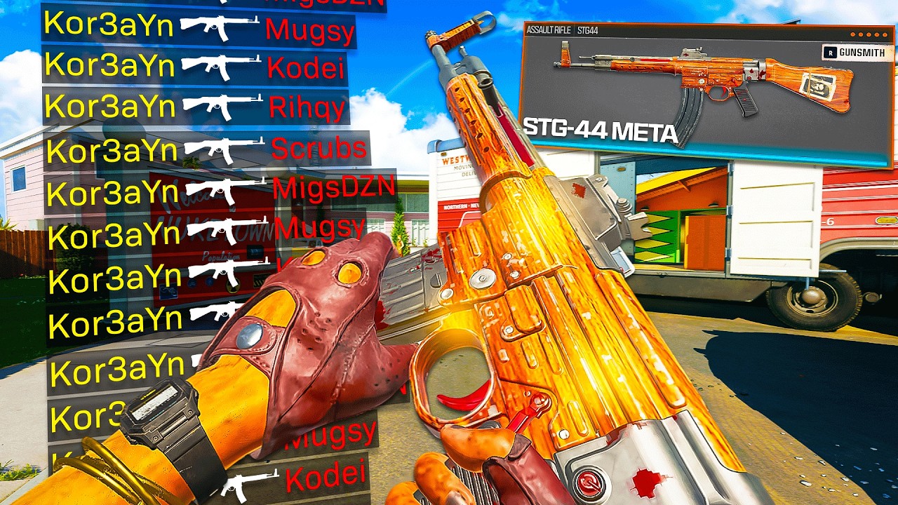 the STG44 META in Black Ops 6 is BROKEN! 👑 (BO6 Best Class Setups) BO6 Warzone