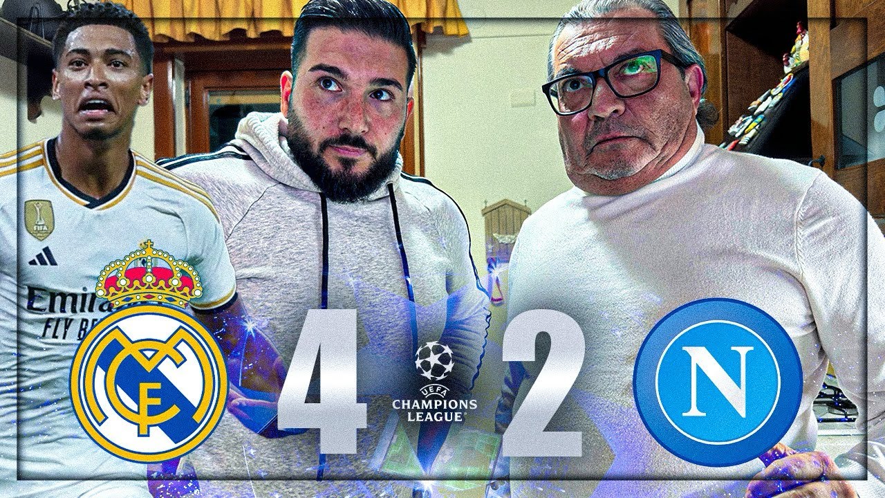 DISASTRO MERET‼️REAL MADRID-NAPOLI 4-2 BELLINGHAM ALIENO 😱
