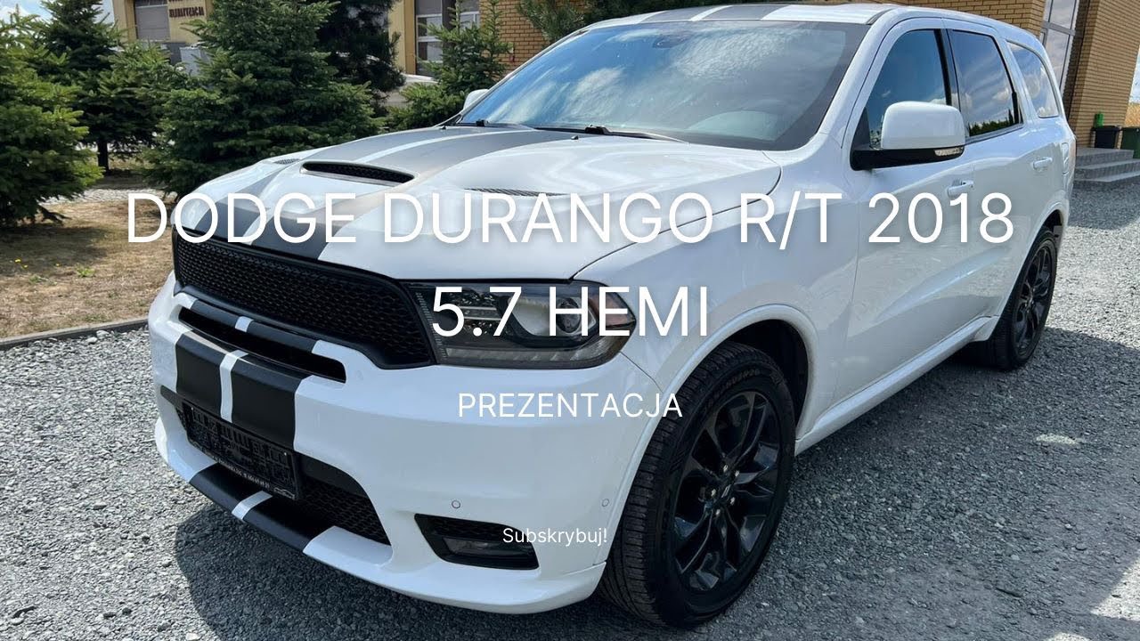 Dodge Durango R/T 2018 5.7 HEMI - prezentacja