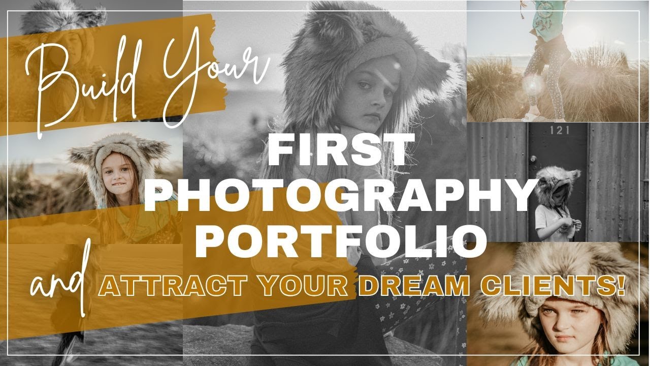 Build a PHOTOGRAPHY PORTFOLIO from scratch - and ATTRACT your DREAM CLIENTS!  (Even for newbies!)