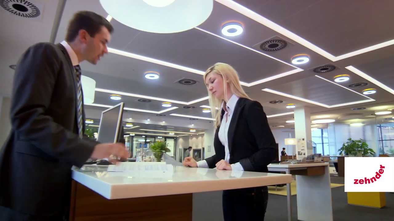 Zehnder Heiz- und Kühldecken-Systeme: Referenz Volksbank Lahr