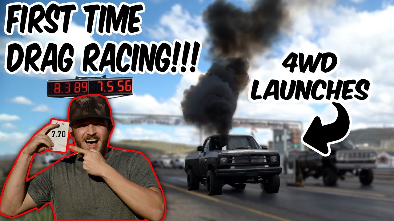 FIRST TIME DRAG RACING, WITH MY FIRST GEN CUMMINS!!!