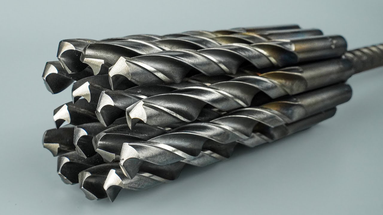 A Sharp Knife Made From A Dozen Drills! I Made A Knife Out Of What I Have