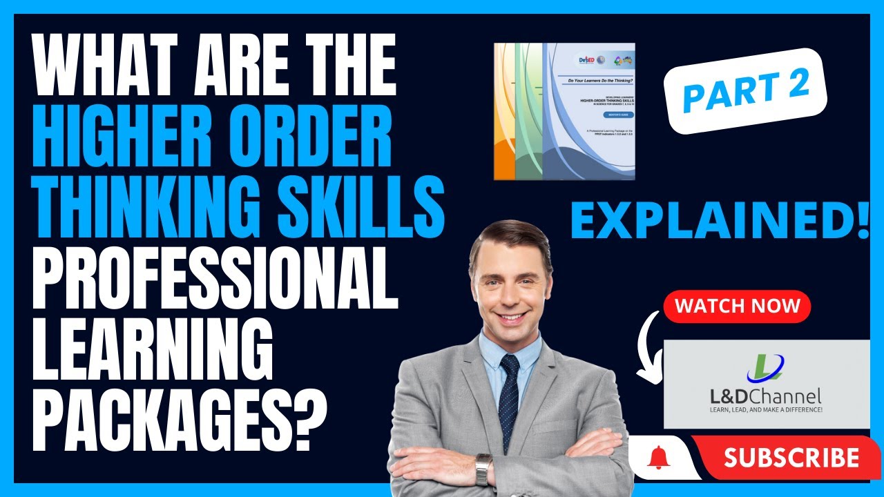 What are the HOTS Professional Learning Packages? Part 2