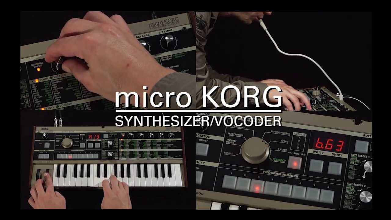The microKORG Synthesizer/Vocoder from Korg -- A Closer Look!
