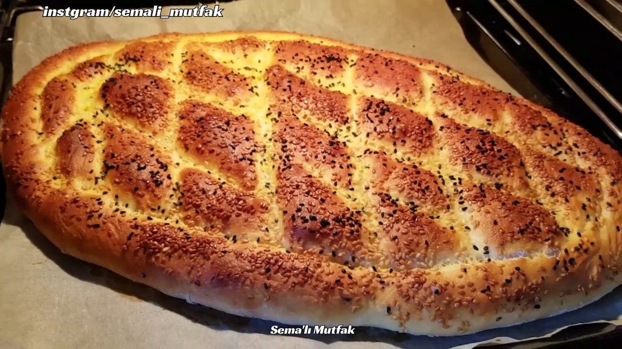 EKŞİMAYALI RAMAZAN PIDESI TARIFI (AYNI GÜN HAZIR)#eksimaya #pide #ramazan #dogalmaya