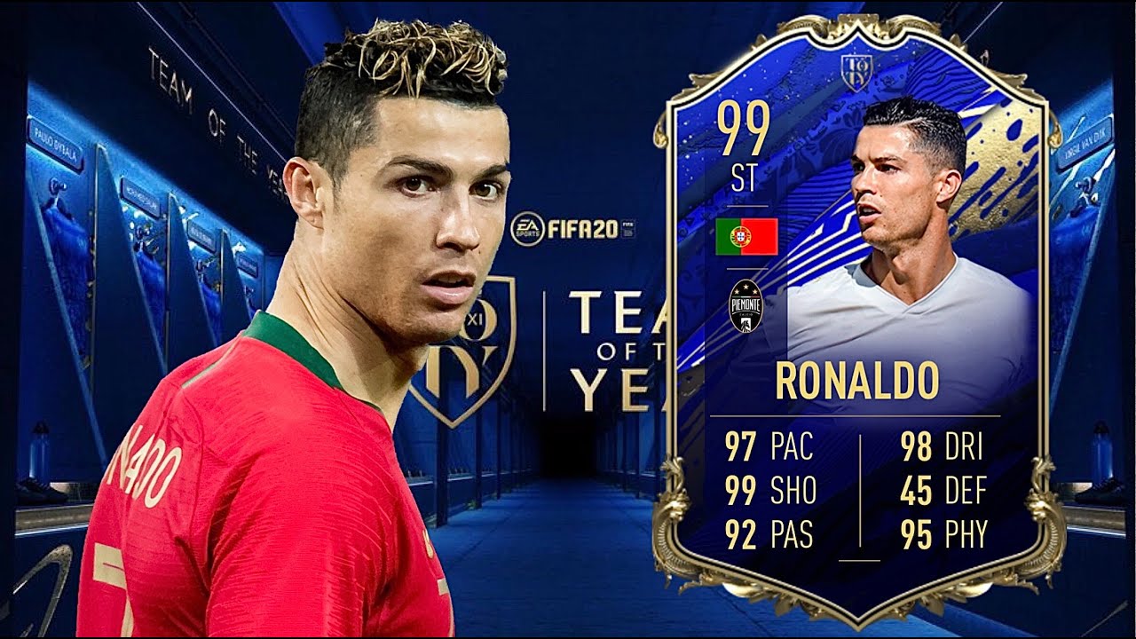FIFA 20: CRISTIANO RONALDO TOTY 99 PLAYER REVIEW I FIFA 20 ULTIMATE TEAM