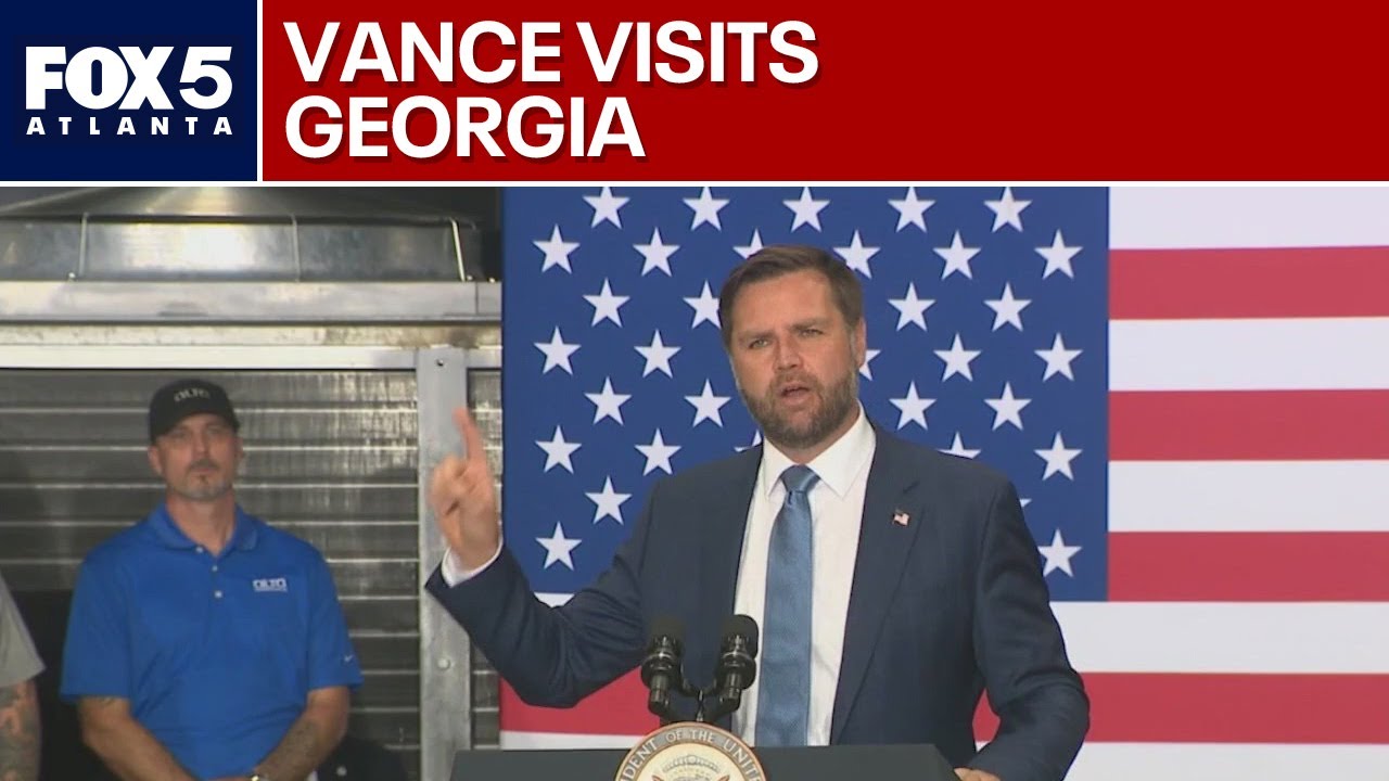 Vice President JD Vance in Peachtree City | FOX 5 News