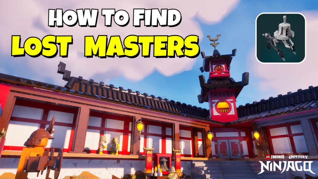 Как найти и победить ПОТЕРЯННЫХ МАСТЕРА в NINJAGO LEGO Fortnite Odyssey