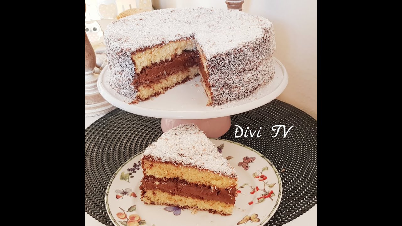 Schokoladen - Kokos Torte / Chocolate - Coconut Cake