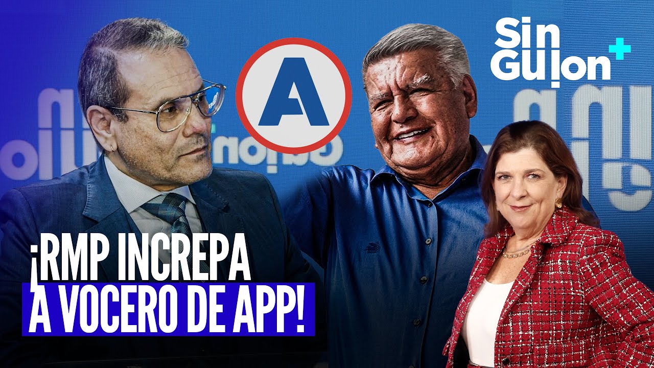 ROSA MARÍA PALACIOS INCREPA A VOCERO DE APP POR APOYO A DINA BOLUARTE Y JOSÉ JERÍ | SIN GUION