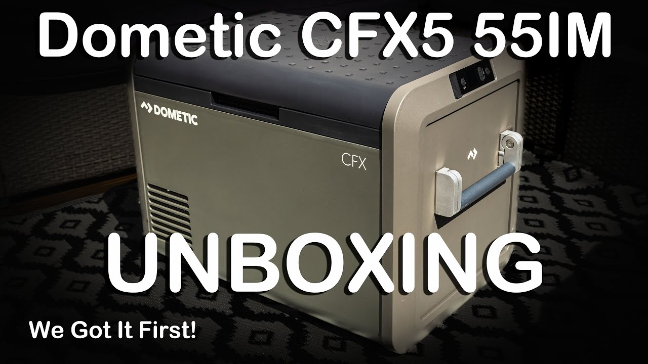 First Ever Unboxing of the Dometic CFX5 55IM Ice Maker Portable Fridge | Exclusive First Look!