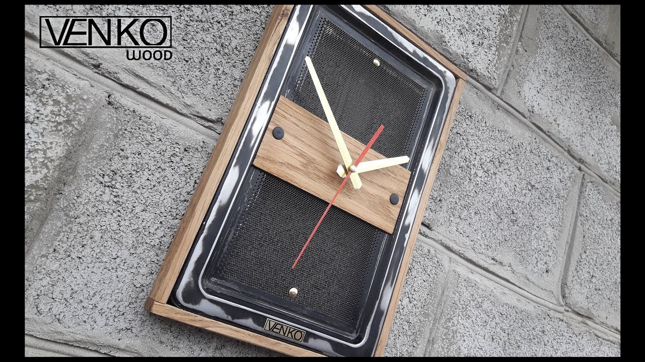 Clock from microwave | Часы из микроволновки