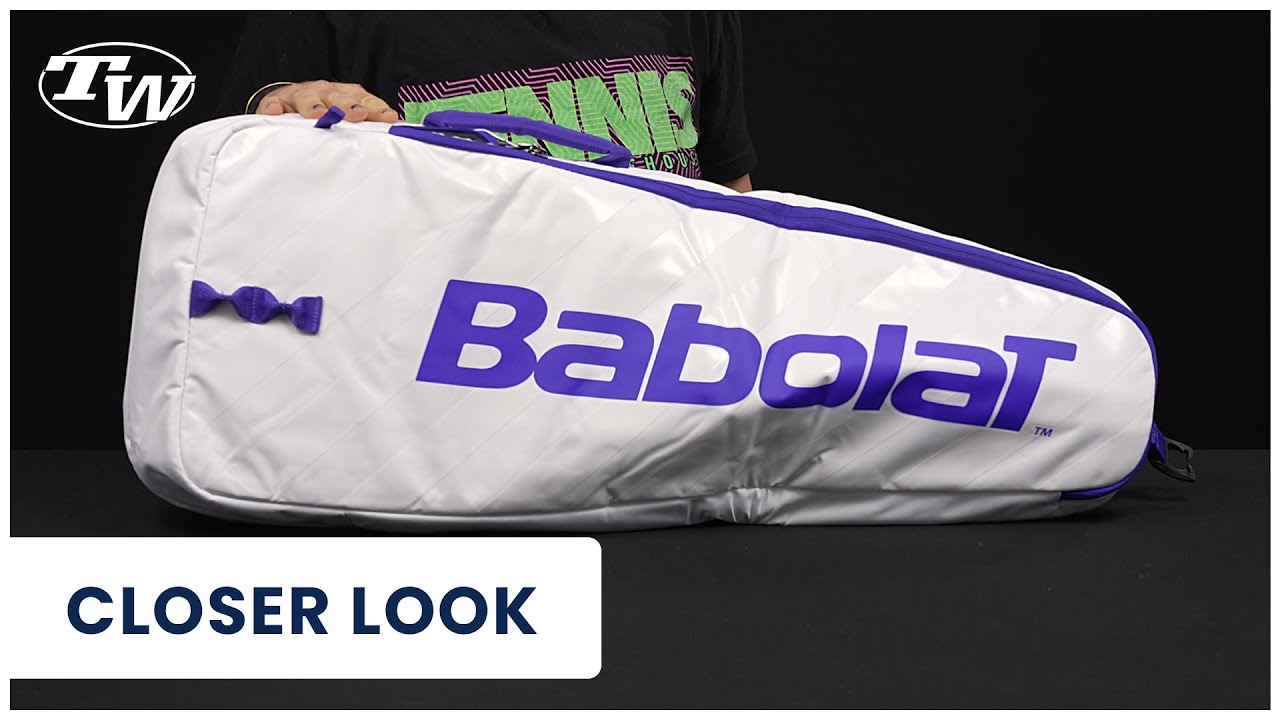 Take a closer look at the Babolat Pure Wimbledon Tennis Backpack