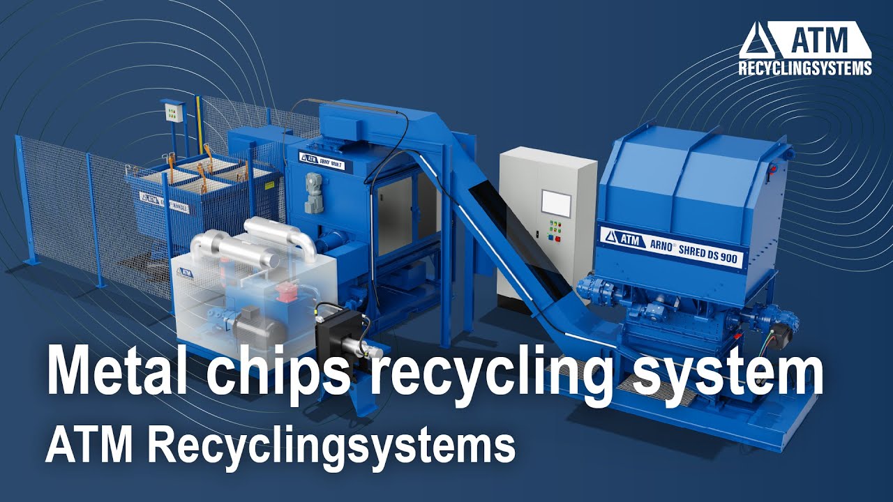 Metal Chip Recycling System - ATM Recyclingsystems