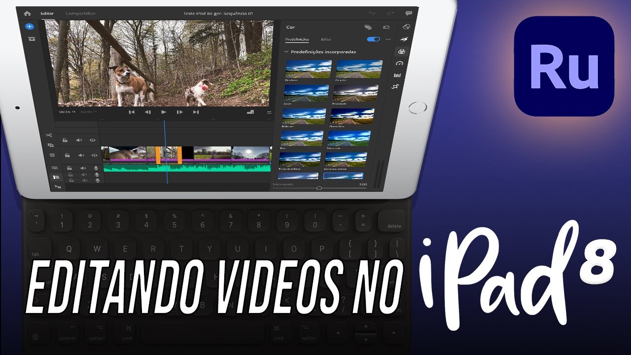 iPad 8 geração para EDITAR VÍDEOS!