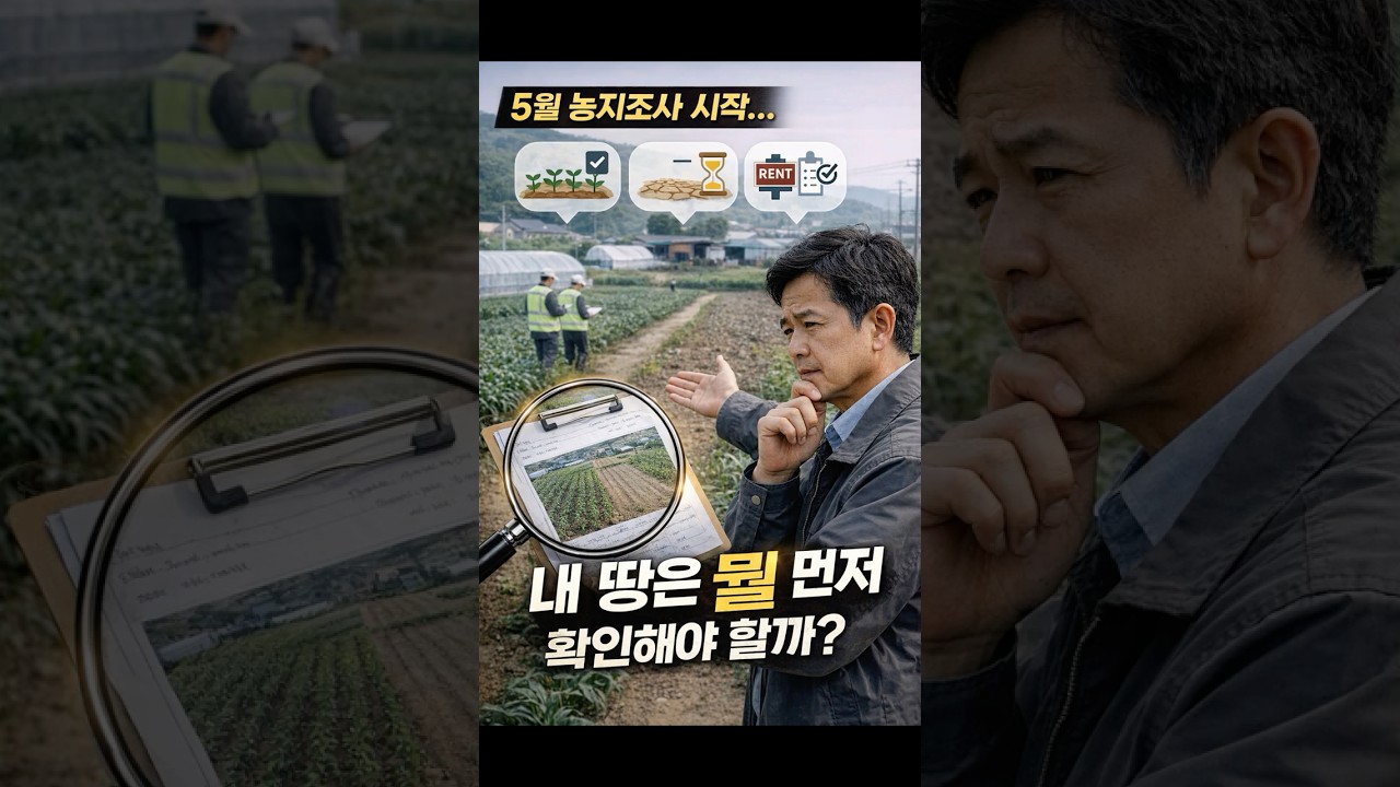 5월부터 농지 전수조사 시작&hellip; 지금 뭐부터 챙겨야 할까?