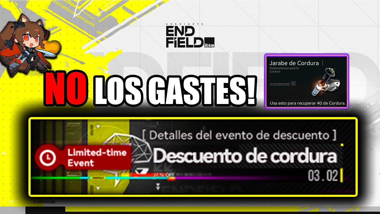 DESCUENTO de CORDURA! | ArkNights: EndField NOTICIAS