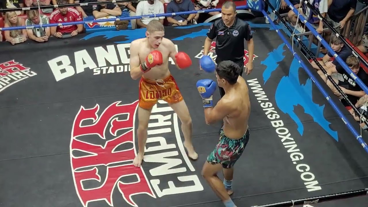 (Rematch) William (SCO) vs Abdulaziz (UZB) Muay Thai at Bangla Stadium 