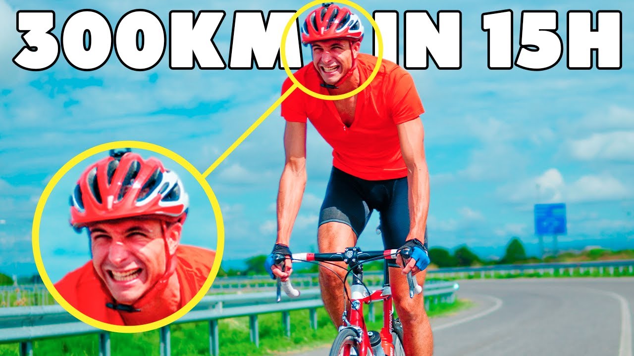 Ha fatto 300km in Bici in un Giorno solo!