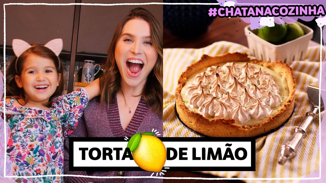 Receita de Torta de limão e merengue #CHATANACOZINHA | Lu Ferreira | Chata de Galocha