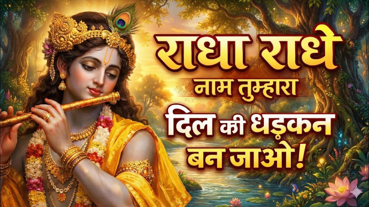 Radha Radhe Naam Tumhara | राधा-राधे नाम तुम्हारा | #radha #krishna #song #amritvani #video 