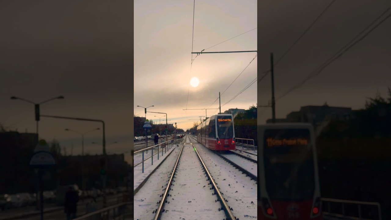 Beautiful View Sunset Footage ❄️🫶
