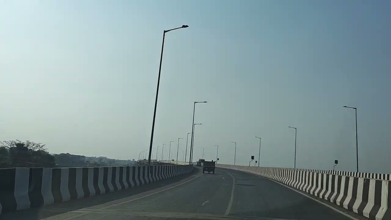 Crossing the Flyover is just amazing.....