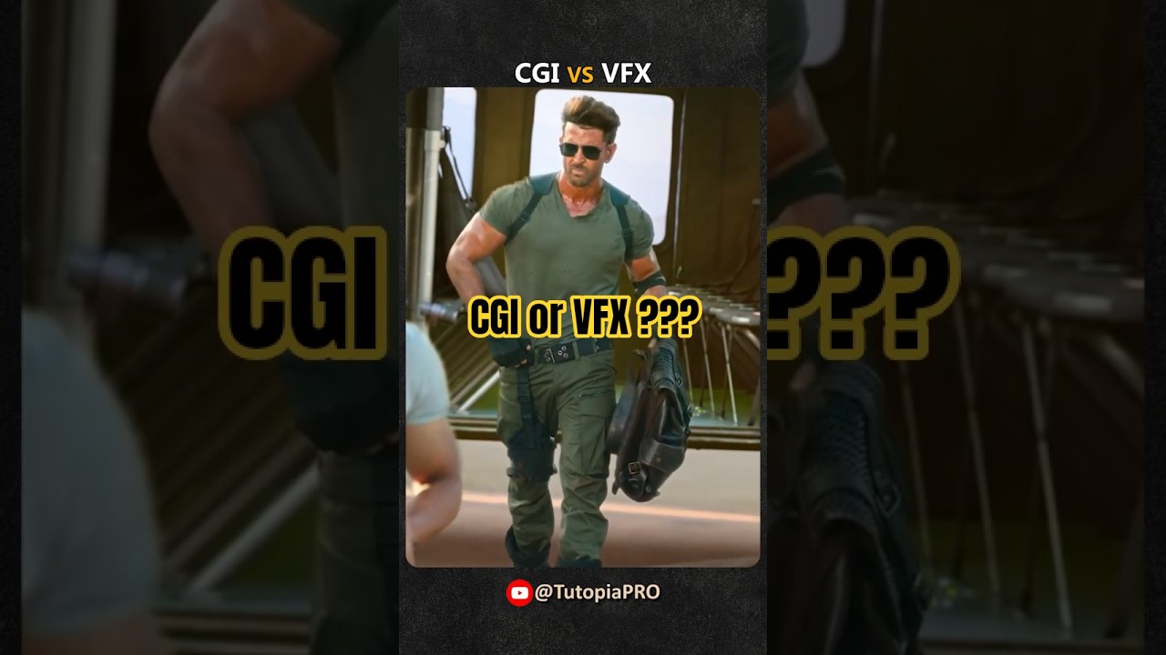 The Art of illusion 🤔 CGI and VFX are SAME ?? 