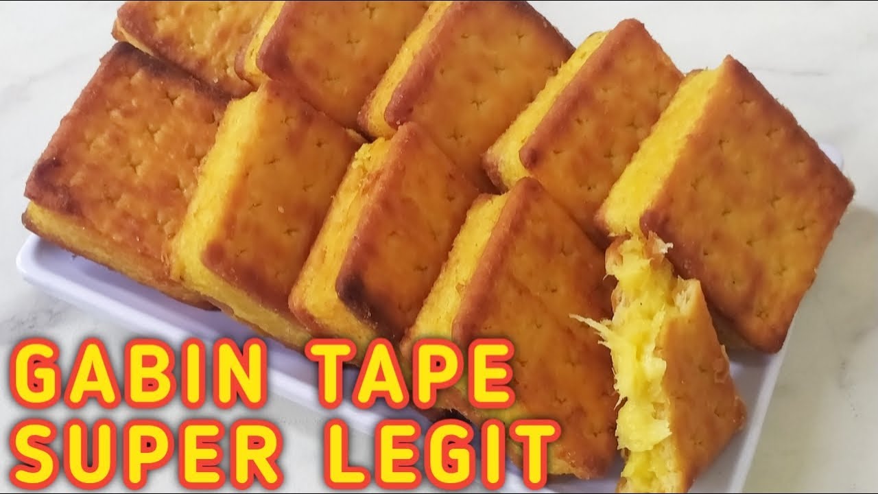 RESEP GABIN TAPE 5 BAHAN SUPER GAMPANG - ENAK DAN LEGIT