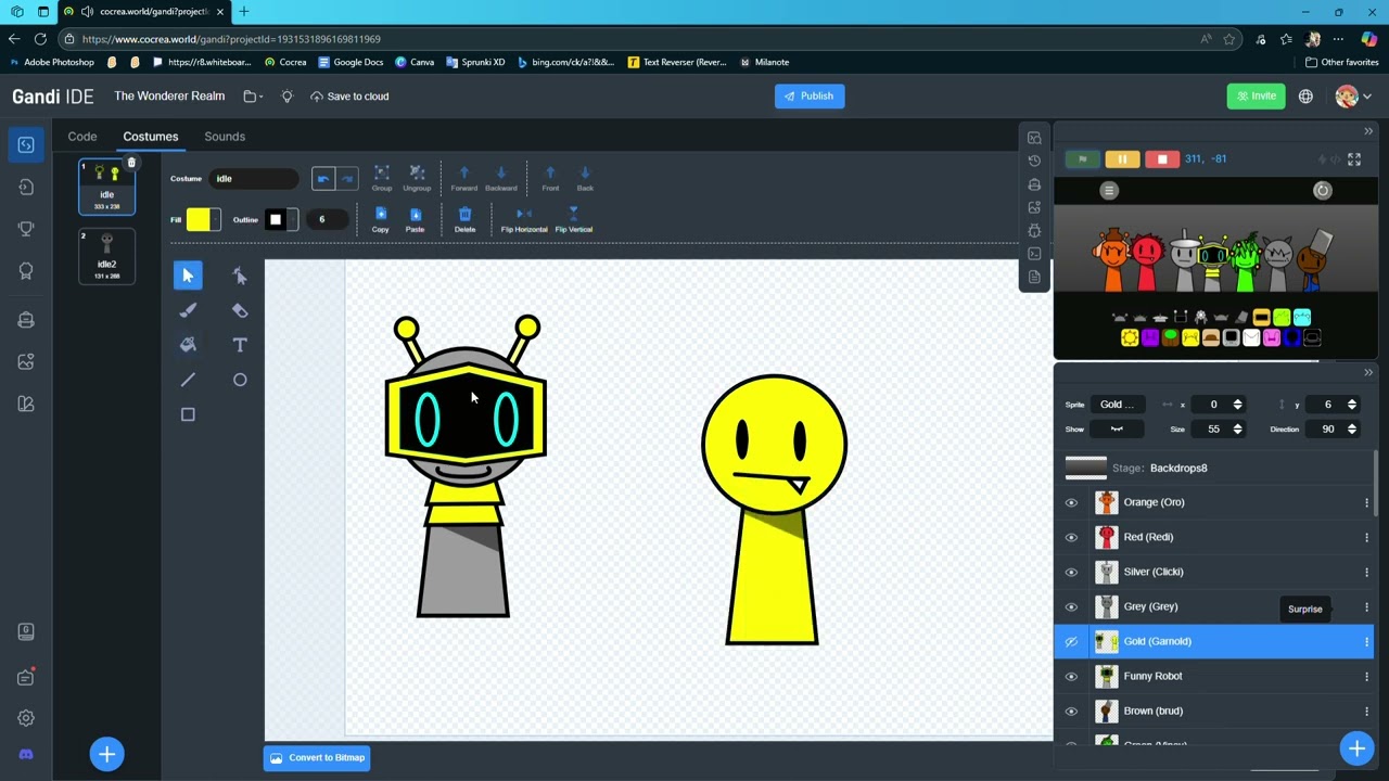 Making My Sprunki Mod Part 2: Brud - Mr. Sun