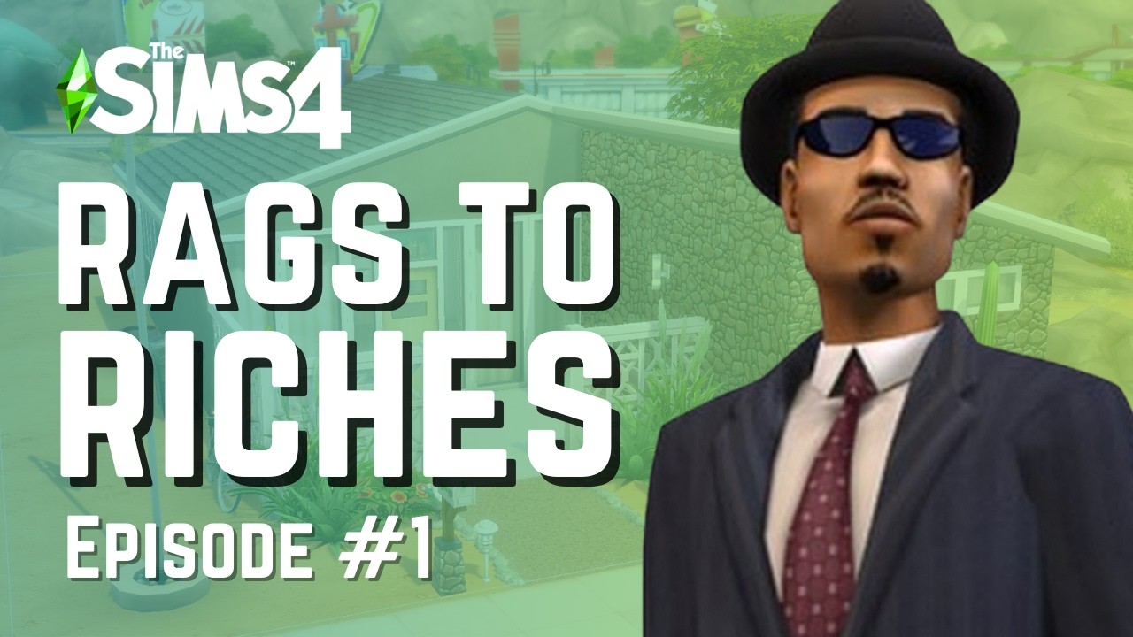 Rag to Riches: Episode #1 | Let's Play | The Sims 4 | Challenge | Chatting