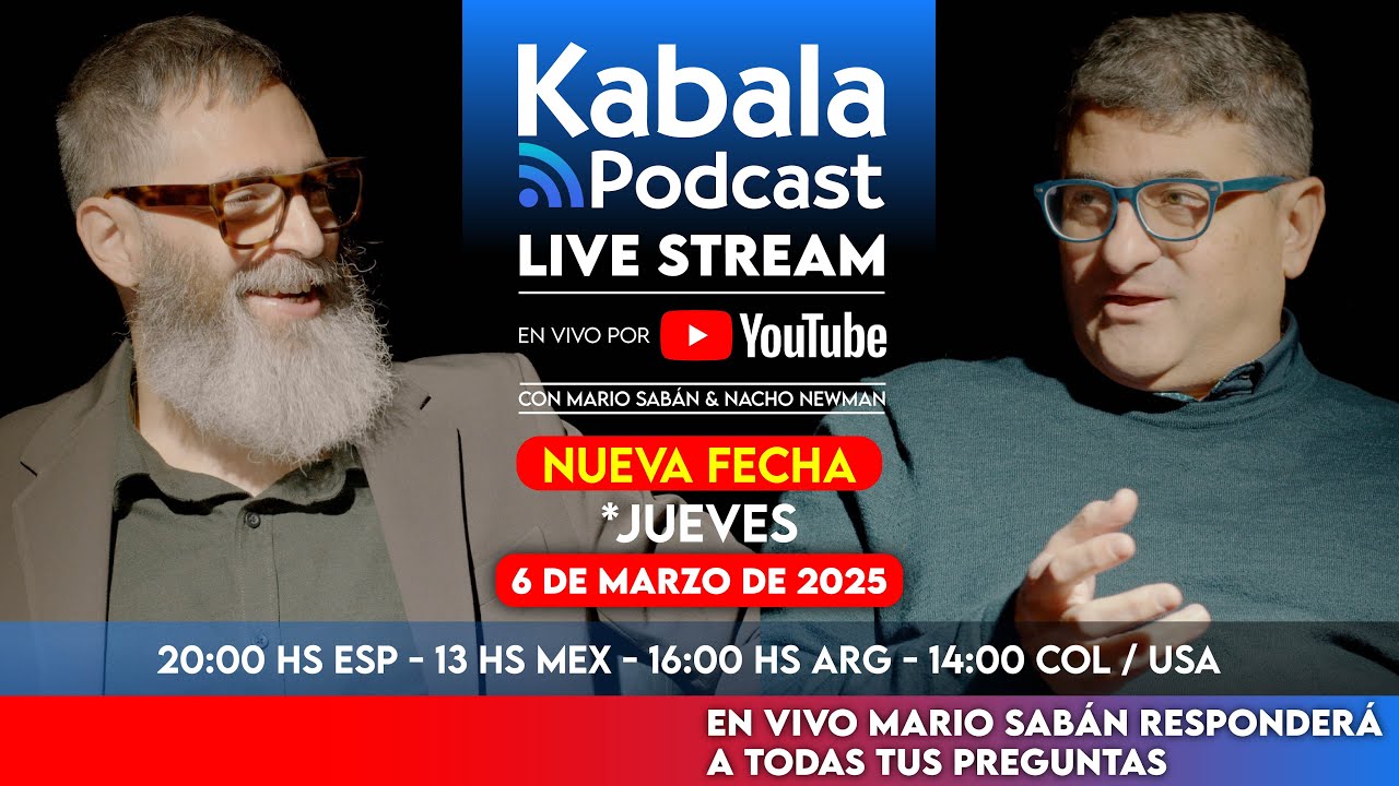 Kabala Podcast Live. Emisión el 06/03/25